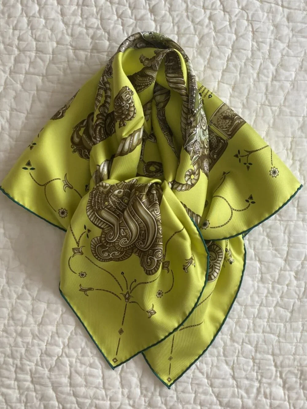 NWT Hermes Ors Nomades Silk Scarf